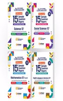 Arihant I-Succeed CBSE Sample Paper Class 10th (2024-2025) Science, Social Science, Maths Standard & English Language | Combo Set of 4 Books for Exam 2025