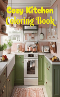 Cute kitchen coloring book