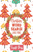 Christmas Word Search (Large Print)