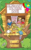 Alphabet coloring book
