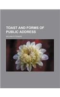 Toast and Forms of Public Address