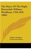 Diary Of The Right Honorable William Windham, 1784-1810 (1866)