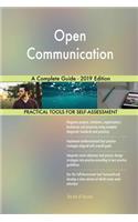 Open Communication A Complete Guide - 2019 Edition