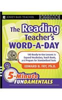 Reading Teacher's Word-A-Day Grades 6-12