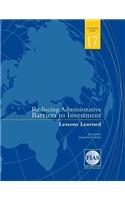 Reducing Administrative Barriers to Investment