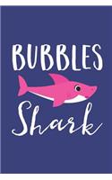 Bubbles Shark: A Blank Lined Journal for Moms and Mothers Who Love to Write. Makes a Perfect Mother's Day Gift If They Go By This Cute Mommy Nickname.