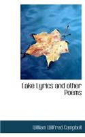 Lake Lyrics and Other Poems