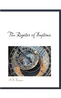 The Register of Baptisms