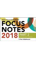 Wiley CIAexcel Exam Review 2018 Focus Notes, Part 2