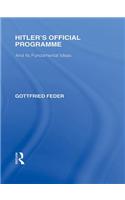 Hitler's Official Programme RLE Responding to Fascism