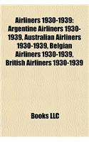 Airliners 1930-1939
