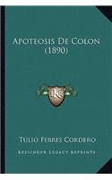 Apoteosis De Colon (1890)
