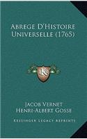 Abrege D'Histoire Universelle (1765)