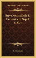 Breve Notizia Della R. Universita Di Napoli (1873)