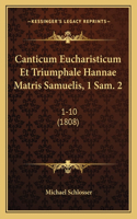 Canticum Eucharisticum Et Triumphale Hannae Matris Samuelis, 1 Sam. 2