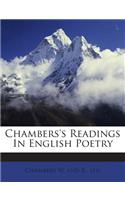 Chambers's Readings in English Poetry