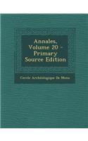 Annales, Volume 20