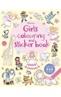 Girls' Colouring and Sticker Book