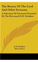 Beauty of the Lord and Other Sermons