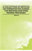 A Collection of Articles on Fermentation During the Brewing and Wine Making Processes