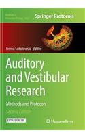 Auditory and Vestibular Research