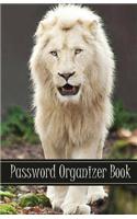 Password Organizer Book: Password Organizer Book / Diary / Notebook Lion