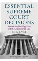 Essential Supreme Court Decisions