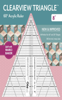Clearview Triangle(tm) 60° Acrylic Ruler--8
