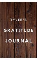 Tyler's Gratitude Journal: 2020 New Year Planner Goal Journal Gift for Tyler / Notebook / Diary / Unique Greeting Card Alternative