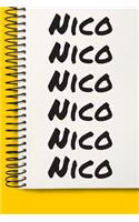 Name Nico A beautiful personalized