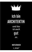 Notizbuch für Architekten / Architekt / Architektin