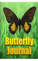 Butterfly Journal: 104 Lined Pages - 6"x 9" Notebook - Daily Diary - Cute Novelty Gift Idea For Butterflies Enthusiasts