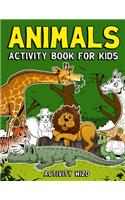 Animals Activity Book For Kids
