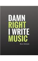 Damn Right I Write Music