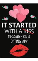 It Started With a Kiss Message on a Dating App