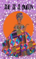 Queen Journal Purple