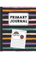 Primary Journal: (Grade K-2) Draw and Write Composition Book - 7.5"x9.25" With Draw Boxes on Top and Ruled Bottom Half: Primary Composition Journal(4 Primary Journal)