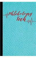 Phlebotomy Tech: Phlebotomist Composition Book Journal, Notebook, Phlebotomy Tech Lined Journal, Medical Writing Workbook