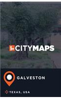 City Maps Galveston Texas, USA