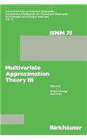 Multivariate Approximation Theory III