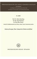 Untersuchungen Über Integrierte Kettenverstärker