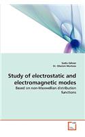 Study of electrostatic and electromagnetic modes