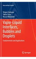 Vapor-Liquid Interfaces, Bubbles and Droplets