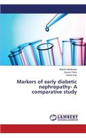 Markers of early diabetic nephropathy- A comparative study