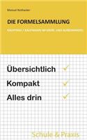 Die Formelsammlung