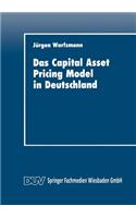 Das Capital Asset Pricing Model in Deutschland