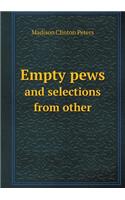 Empty pews and selections from other