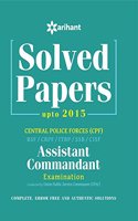Solved Papers CPF Assistant Commandant Examination
