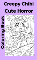 Creepy Chibi Cute Horror Coloring Book