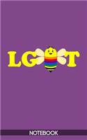 Notebook (100 pages): LGBT Bee